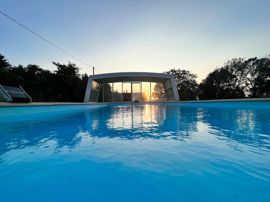 9 Ecluses Canal Du Midi-Maison T3 Belle Vue Avec Piscine 贝济耶 外观 照片